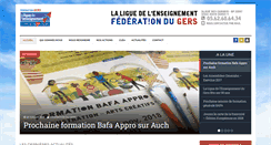 Desktop Screenshot of ligue32.org